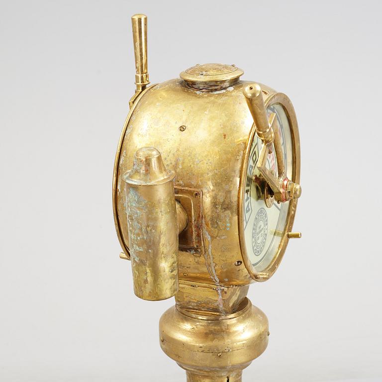 Ship telegraph, marked Chadburn London.