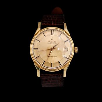 ARMBANDSUR, 18 K guld, Omega, Automatic Chronometer, Constellation.