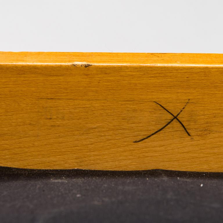 Alvar Aalto, fåtöljer, ett par, modell 35 för O.Y. Huonekalu- ja Rakennustyötehdas A.B. 1900-talets mitt.