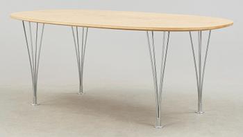 SOFFBORD, superellips, Bruno Mathsson, Bruno Mathsson International, licens Fritz Hansen.