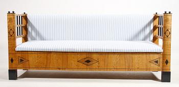 SOFFA, biedermeier, 1800-tal.