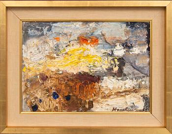 Hans Larsson, oil on panel signed and dated 62.