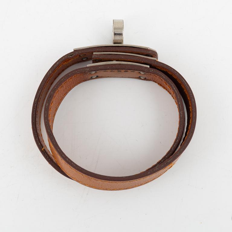 Hermès, a 'Double tour' bracelet, size S.