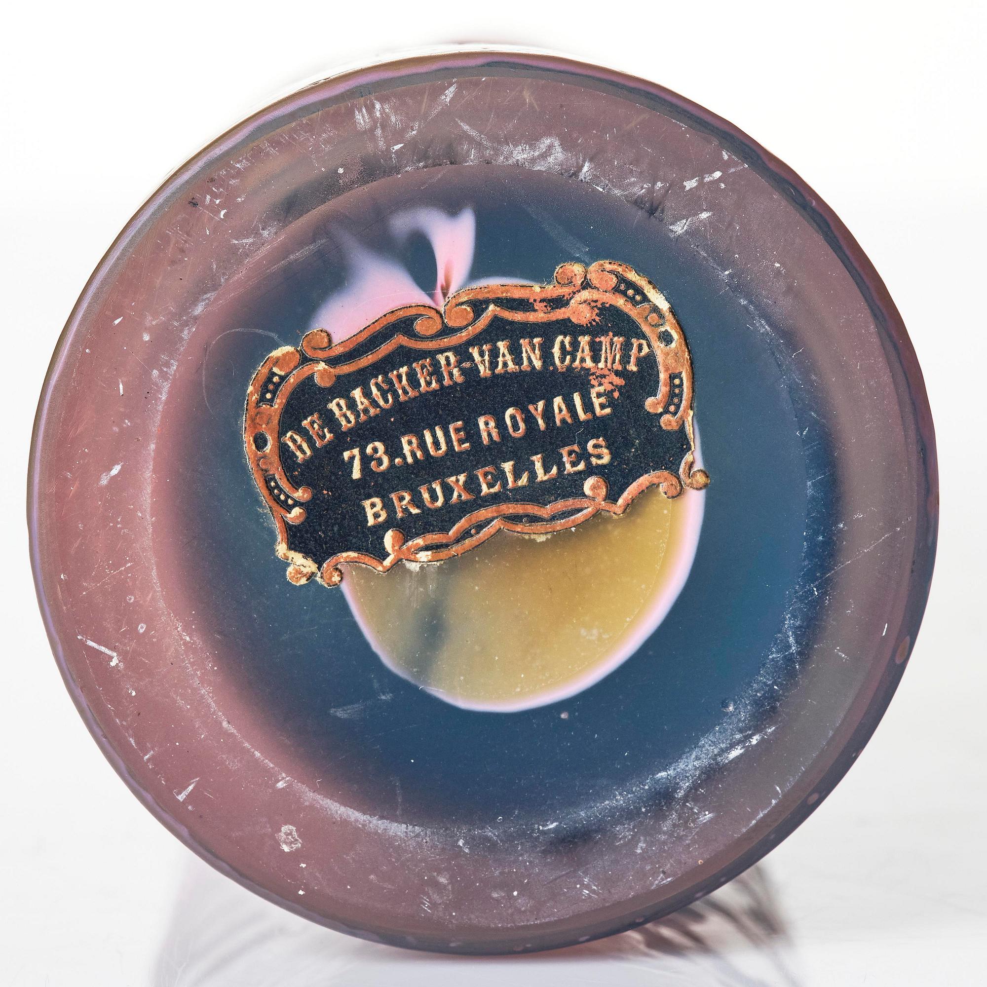 Emile Gallé, an Art Nouveau cameo glass vase, Nancy, France.