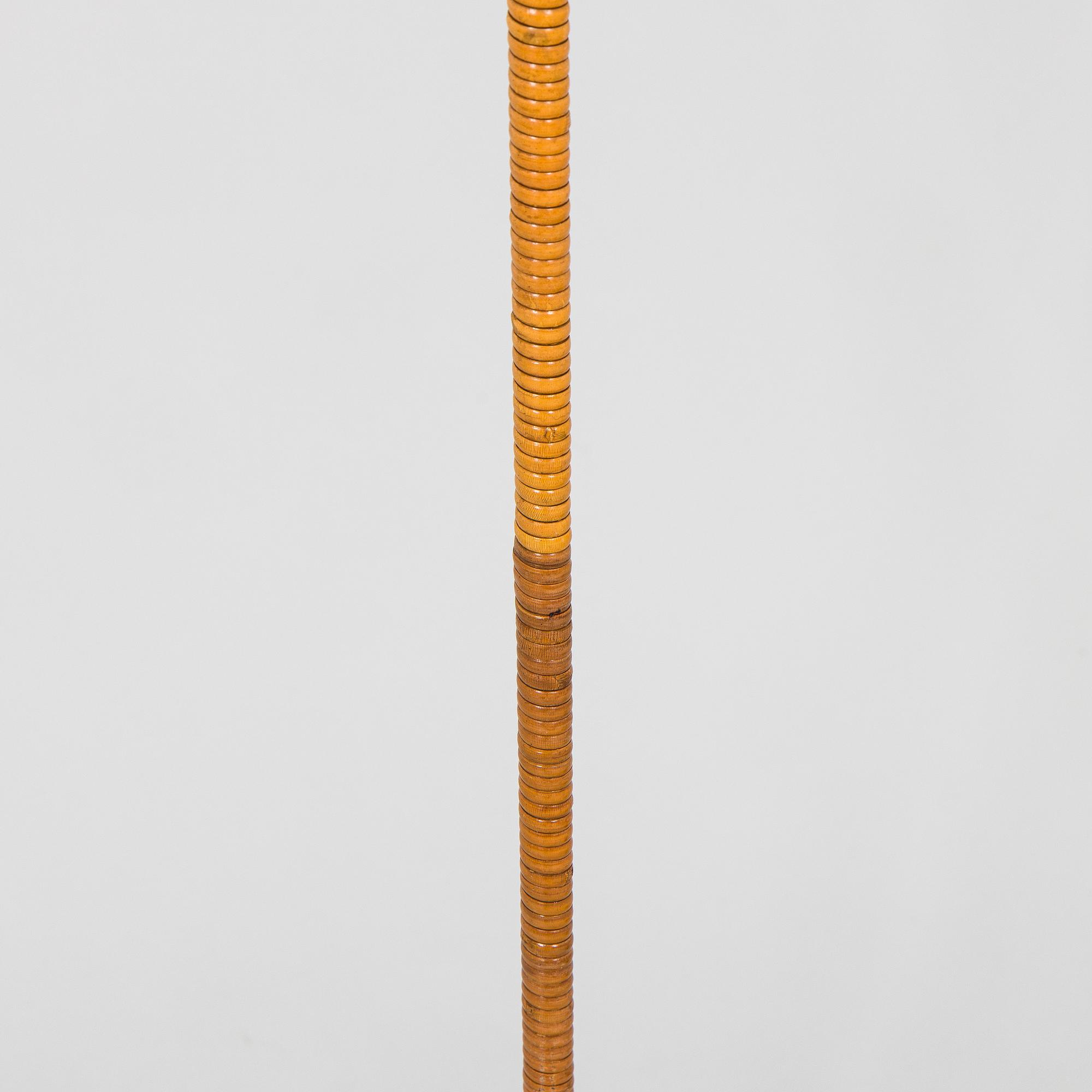 Paavo Tynell, a pair of mid-20th century K10-10 floor lamps for Taito Finland.