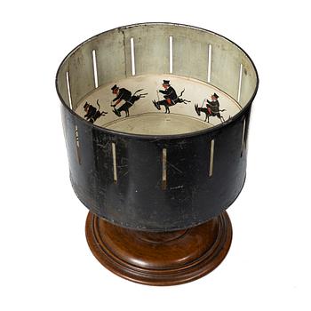 Zoetrope / picture wheel, late 19th century.