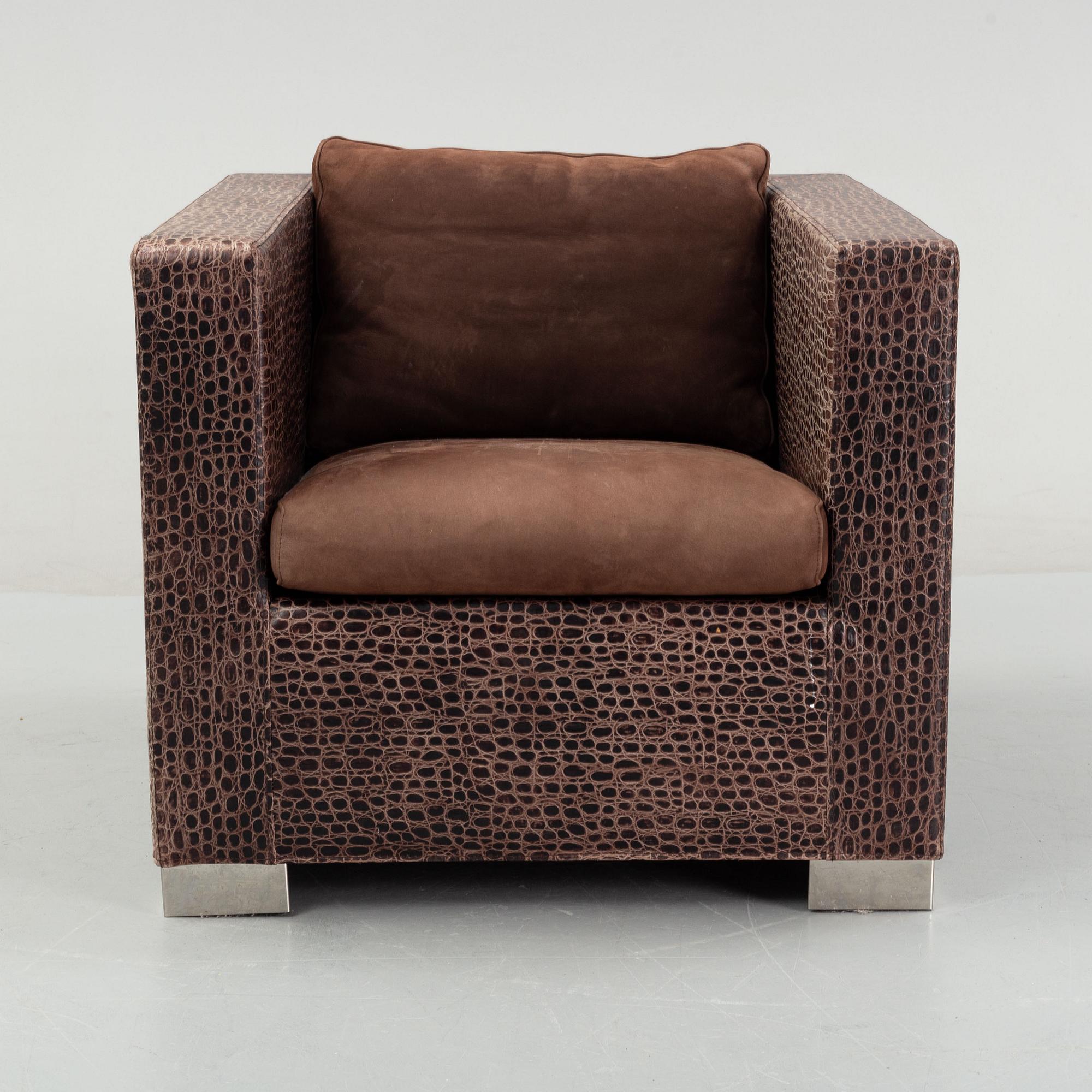 Rodolfo Dordoni, fåtölj, "Suitcase", för Minotti, Italien.