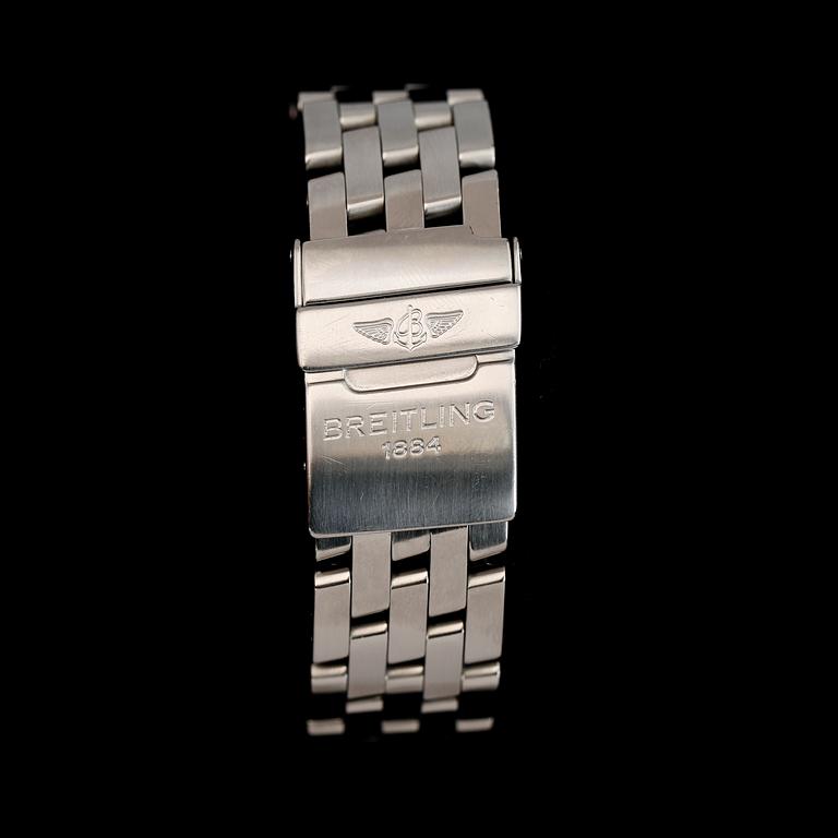 ARMBANDSUR, stål, Breitling, Chronograph, UTC, 1997.