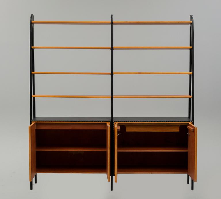 A 1950s bookshelf.