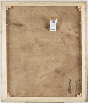 Philip von Schantz, oil on canvas. Signed and dated -88.