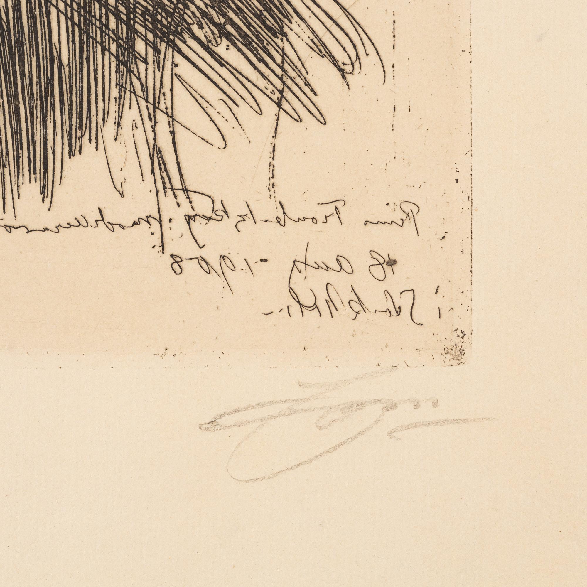 Anders Zorn, "Prins Paul Troubetzkoy II".