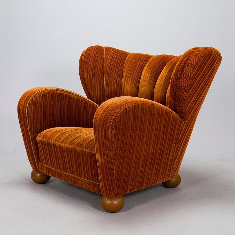 Märta Blomstedt, nojatuoli, Aulanko-malli. Suunniteltu 1939.