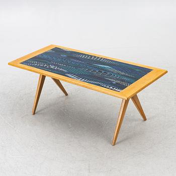 Stig Lindberg, & David Rosén, coffee table from the Triva series, Nordiska Kompaniet, 1956.