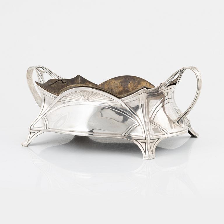 K. Anderson, a Swedish silver Art Nouveau jardiniere, Stockholm, 1906.