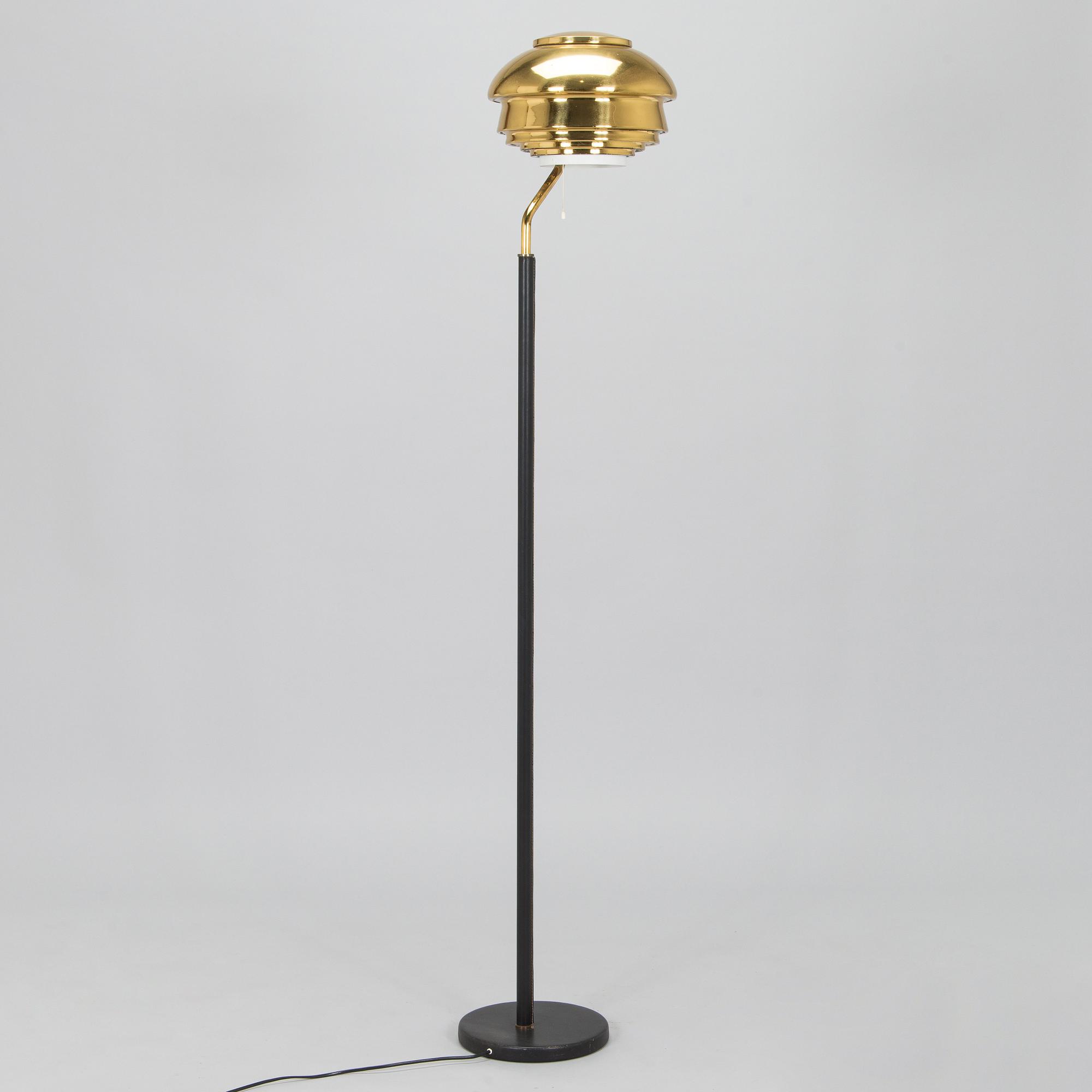 Alvar Aalto, golvlampa, modell A808, Valaistustyö.