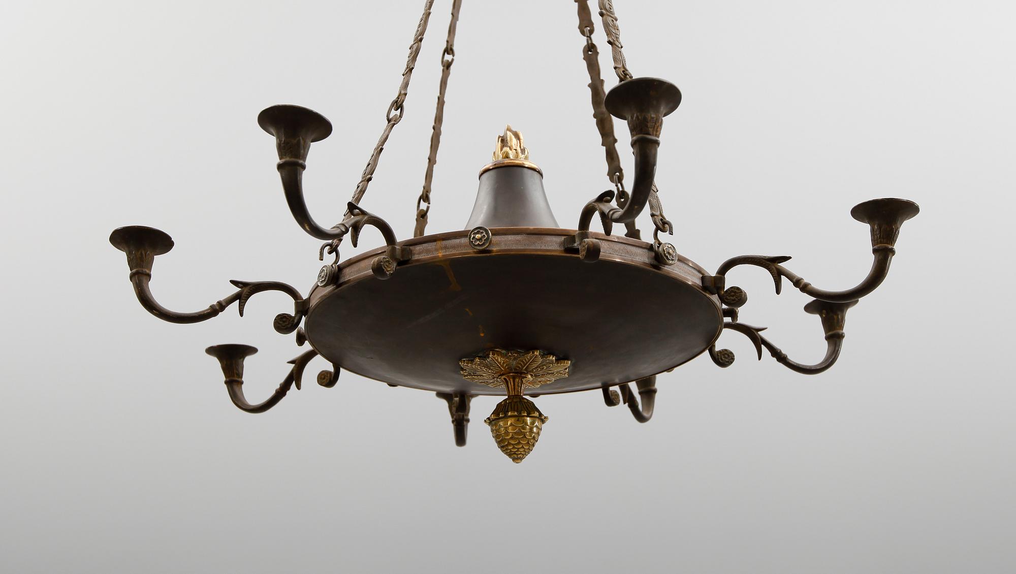 TAKAMPEL, empirestil, 1800-/1900-tal.