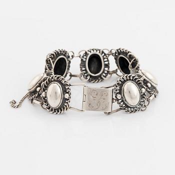 Gussi, silver bracelet.