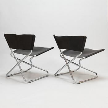 Erik Magnussen, Four 'Z-Down' Chairs for Engelbrechts, Denmark.