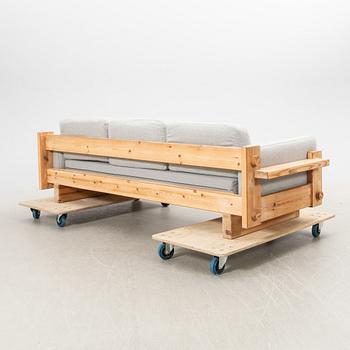 Yngve Ekström, soffa, modell "Kontrapunkt", Swedese, 1900-talets andra hälft.