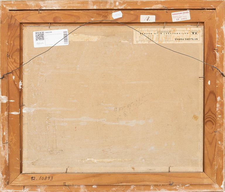 Sven X:et Erixson, At the loom.