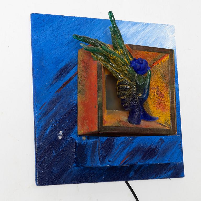 Kjell Engman, a glass sculpture, Kosta Boda.