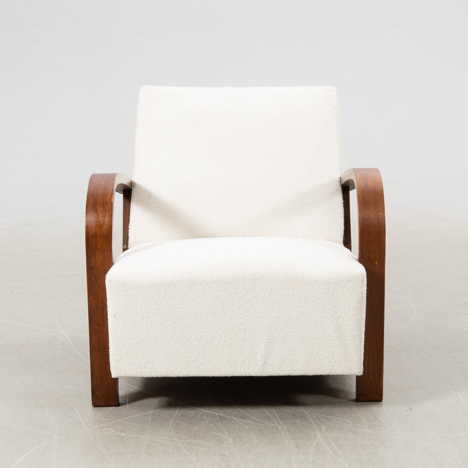 Fåtölj/säng, Art Deco, 1900-talets första hälft.