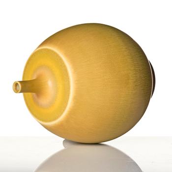 Berndt Friberg, a stoneware vase, Gustavsberg Studio, Sweden 1966.
