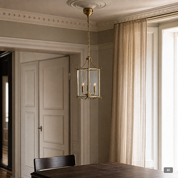 Ceiling lamp, Klassiska Lyktor, Stockholm, late 20th century.