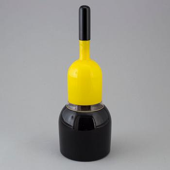 TIMO SARPANEVA, a glass decanter, Venini Murano Italy 1991.