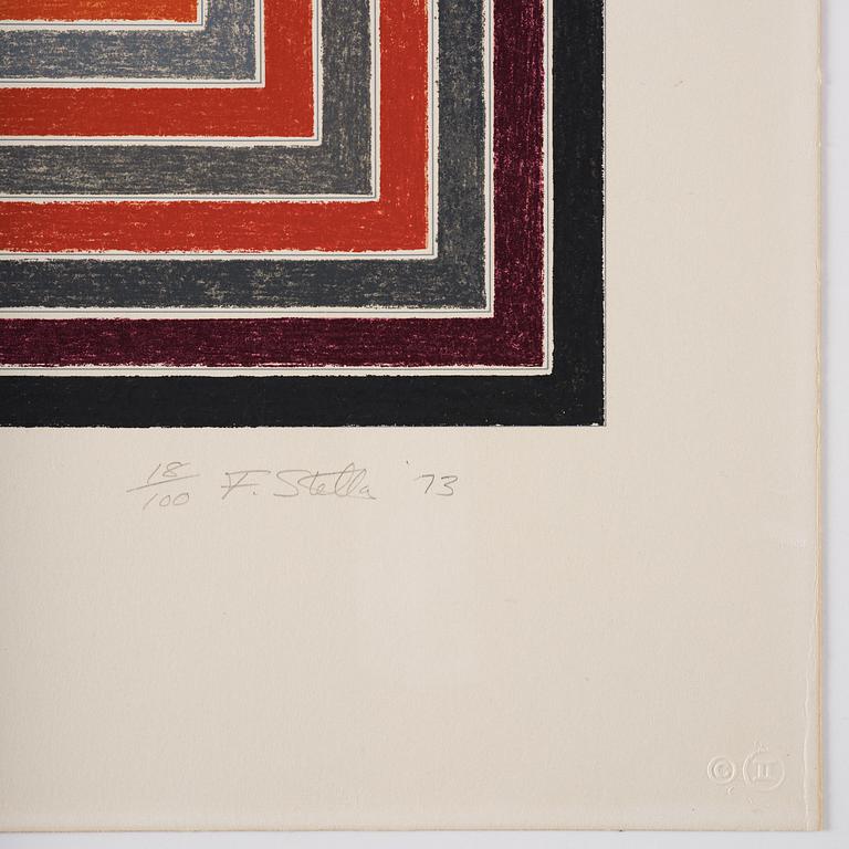 Frank Stella, "Double Gray Scramble".