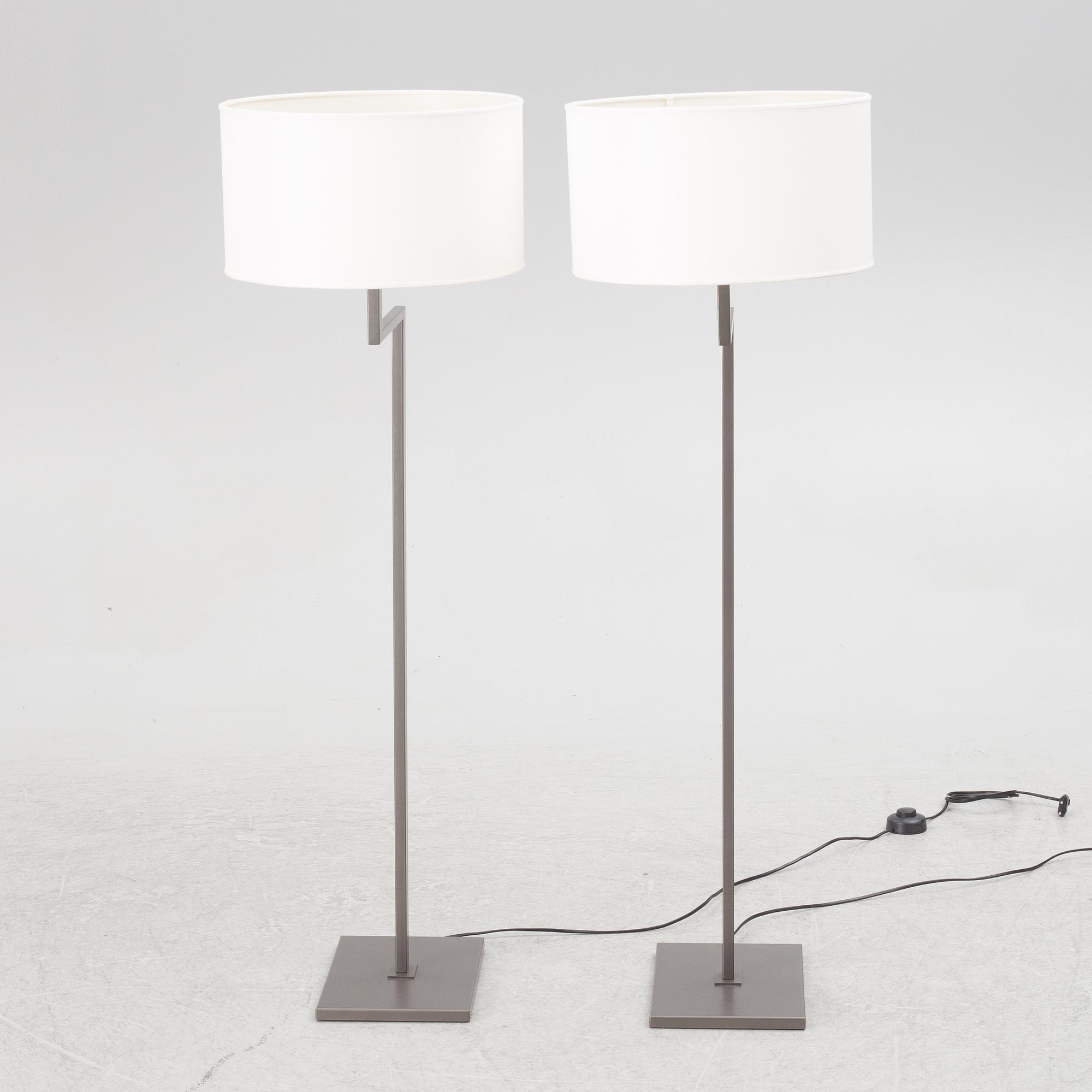 Floor lamps, a pair, "Jackie", Casamilano, Italy.