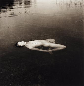 241. Tuija Lindström, "Maria in an Arch" from the series "The Girls at Bull's Pond", 1991.