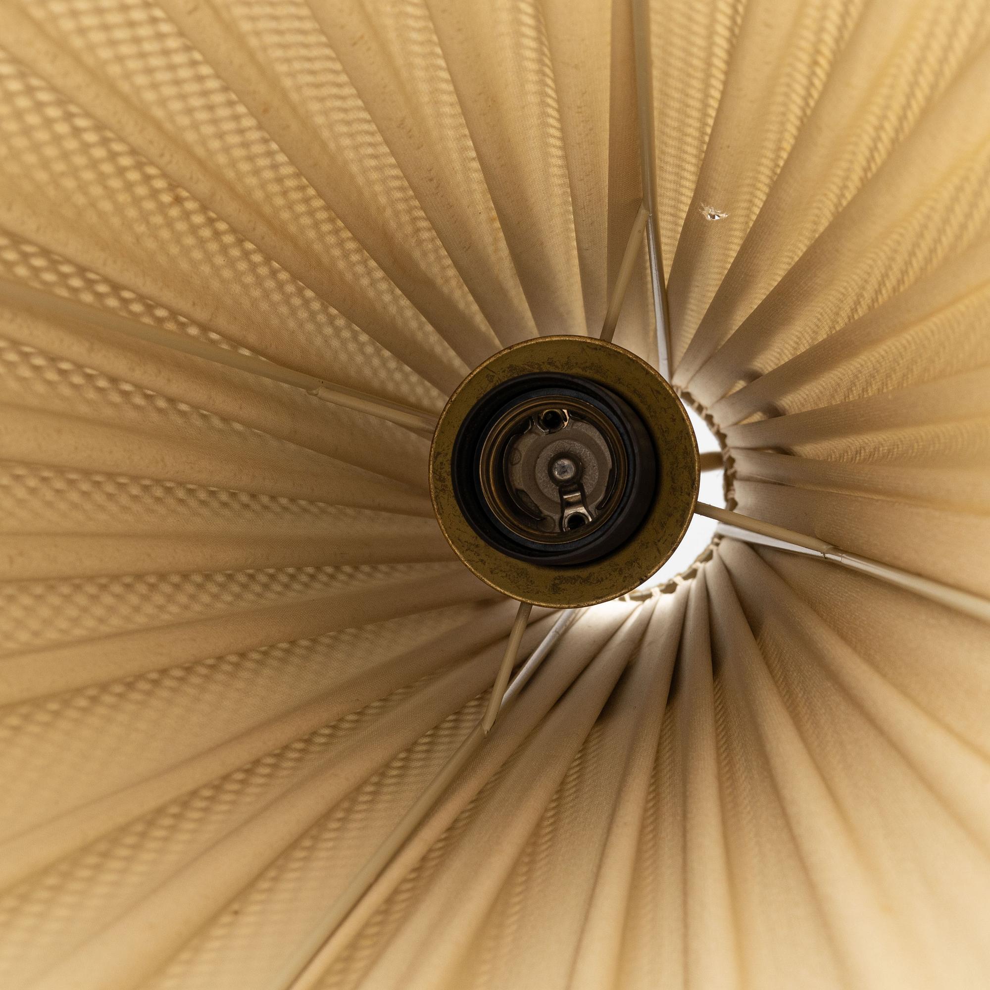 A model "5624" ceiling lamp, Einar Bäckströms Metallvarufabrik, 1950's.