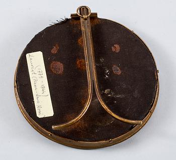MINIATYR, akvarell, signerad HP Laurent, 1800-tal.