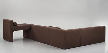 Vladimir Kagan, 'Omnibus 1', a modular sofa in 5 parts, Vladimir Kagan Designs INC, USA, 1970s.