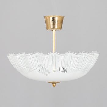 Alatter half of 20th century pendant light.