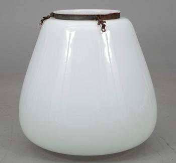 INDUSTRILAMPA, glas 1900-talets början.