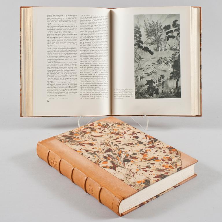 BOKVERK, vol I-II, "Kinas trädgårdar...", av Osvald Sirén, Stockholm 1948.