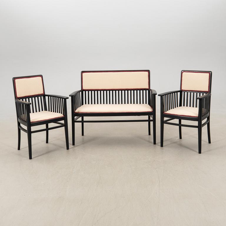 Sofa group 3 pcs Italy early 20th century.