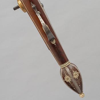 Wheel lock pistol, early 17th century, Saxony.