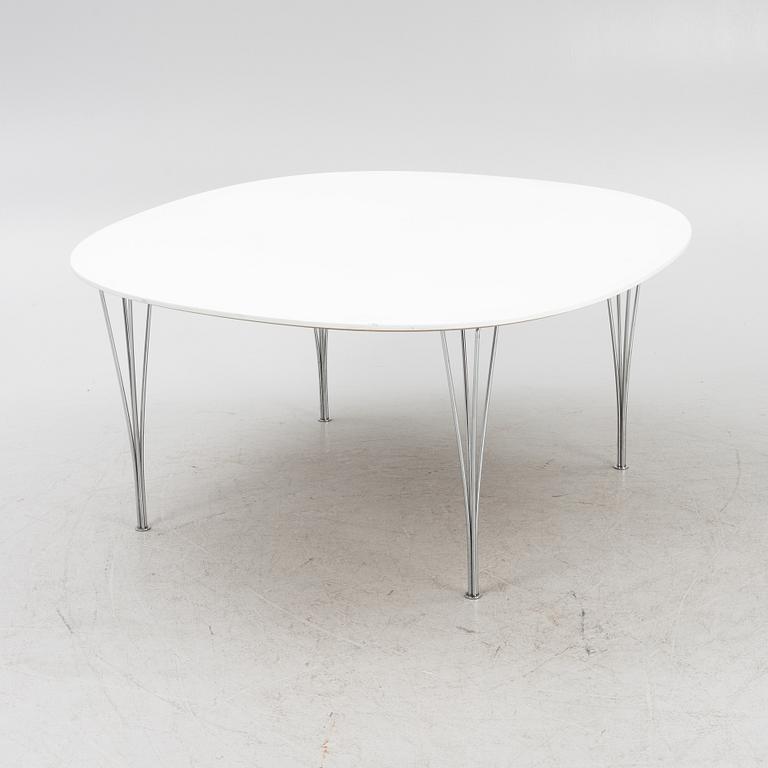 Bruno Mathsson & Piet Hein, a 'Supercirkel' dining table, Fritz Hansen, Denmark 1996.