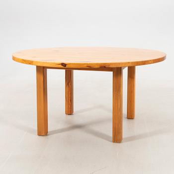 Table and chairs, 10 pieces, 1970s.