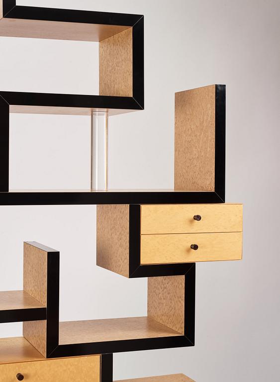 Ettore Sottsass, a "Max" bookcase, Memphis, Italy, post 1987.