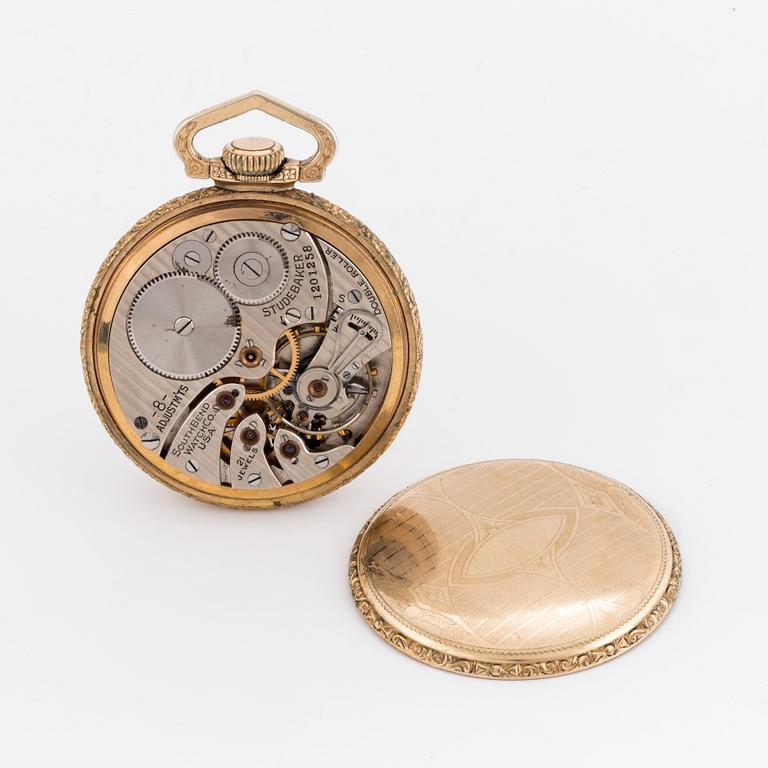 SOUTH BEND WATCH Co. U.S.A. STUDEBAKER, pocket watch, 49,5 mm,