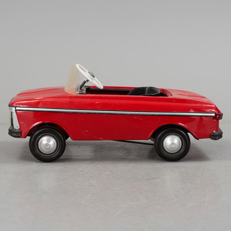 A pedal car from the 1970's.