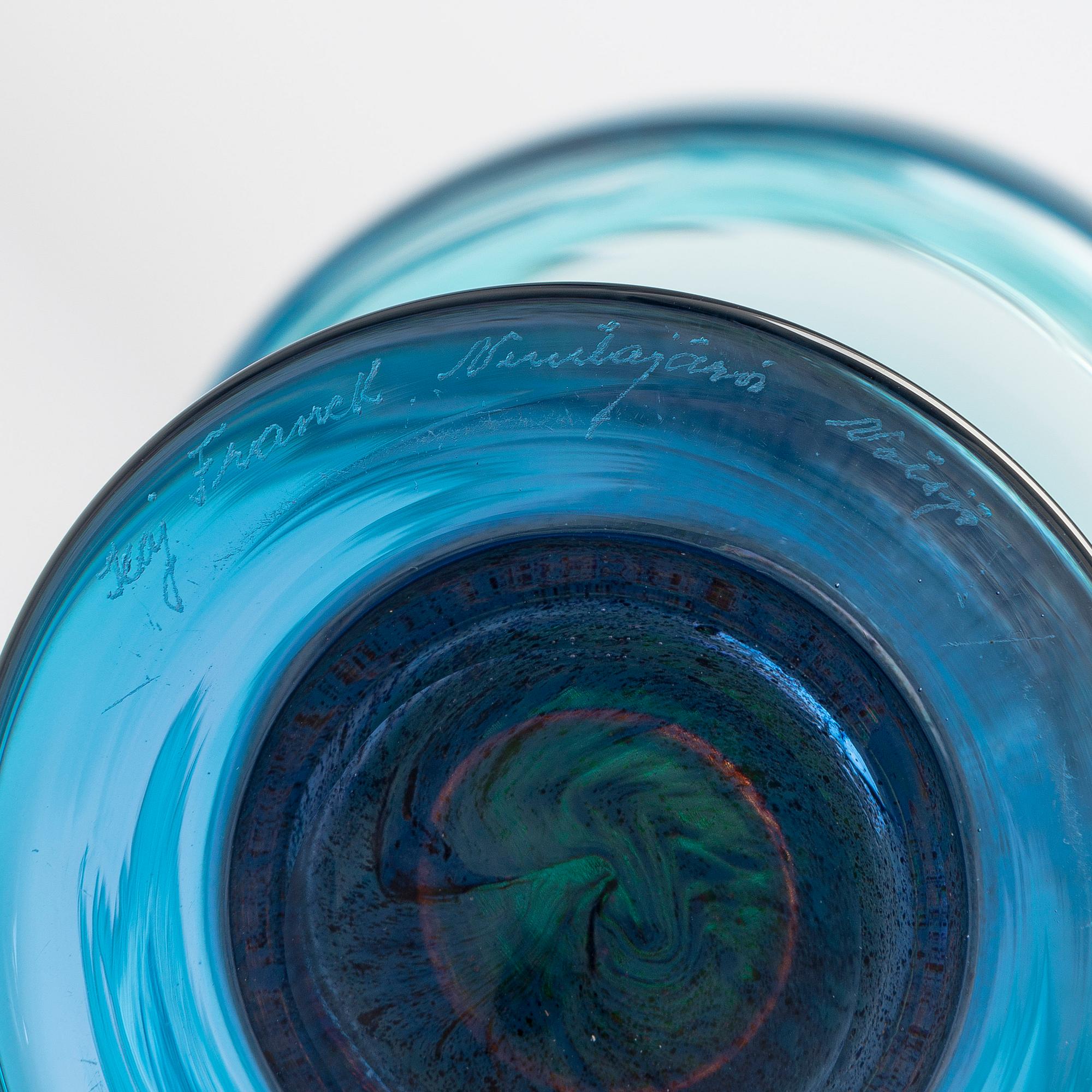 Kaj Franck, pokal, signerad Kaj Franck Nuutajärvi Notsjö.