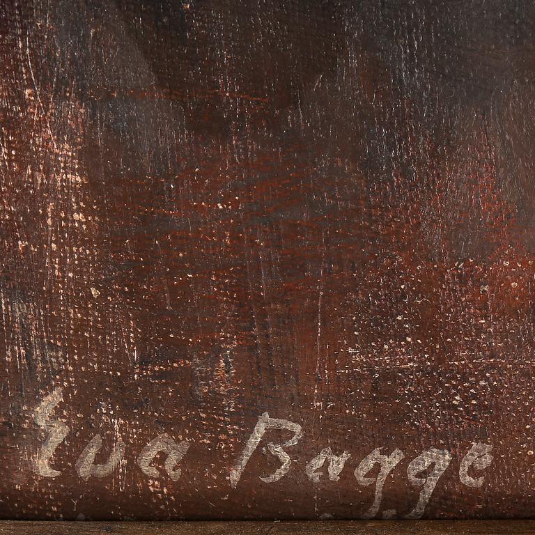 EVA BAGGE, olja på duk, signerad.