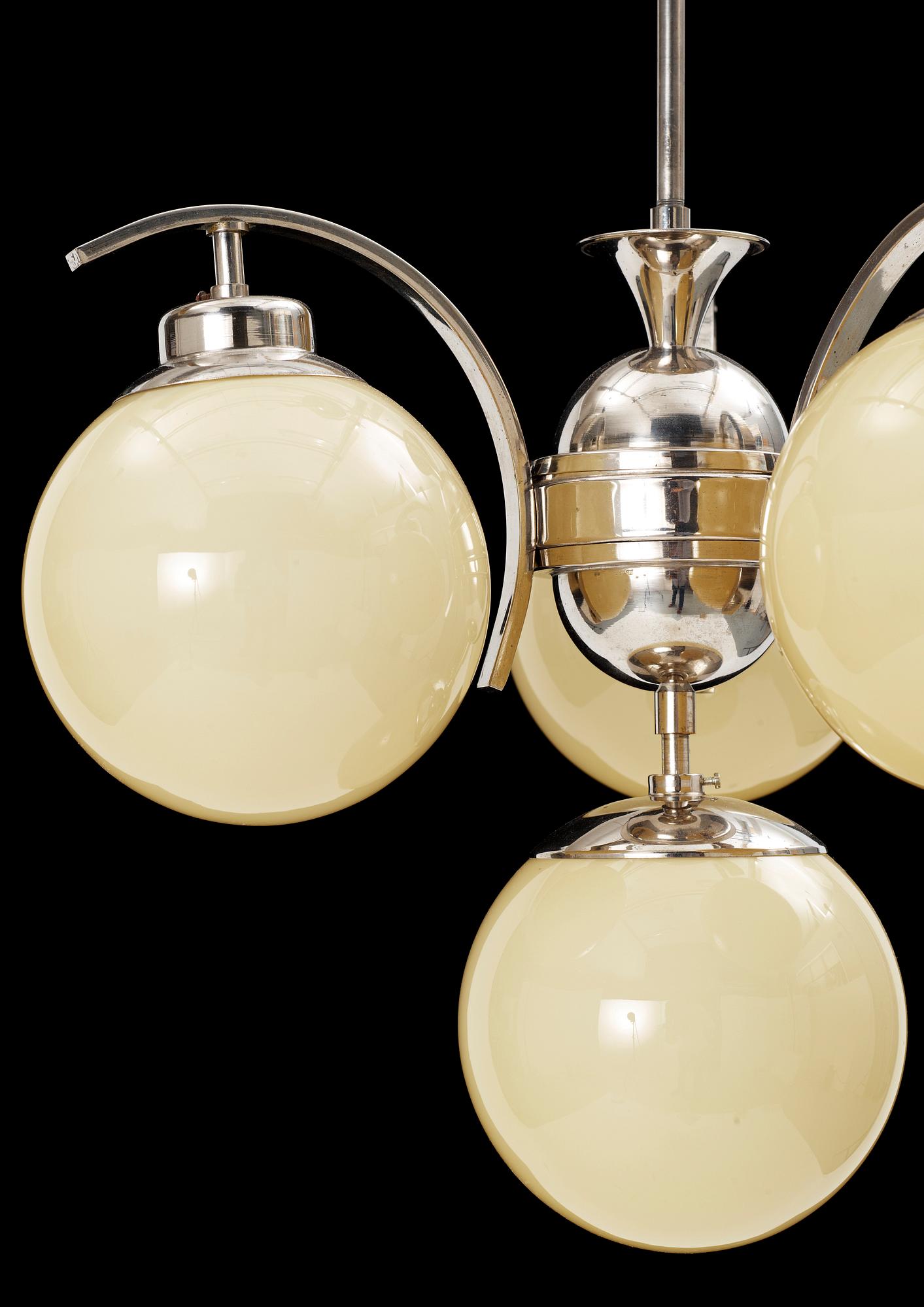 TAKLAMPA, art deco, 1930/40-tal. Höjd 60.