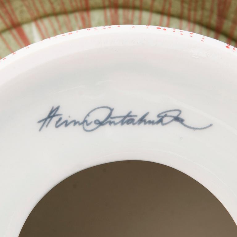 HEINI RIITAHUHTA, a porcelain 'Mushroom' sculpture/serving dish, signed Heini Riitahuhta.