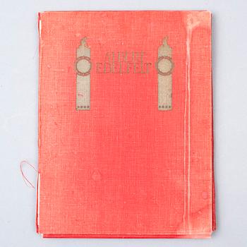 MAPP, 25+5 st, tryckbilder efter Albert Edelfelt, tryck AB F. Tilgmann, Helsingfors 1906.